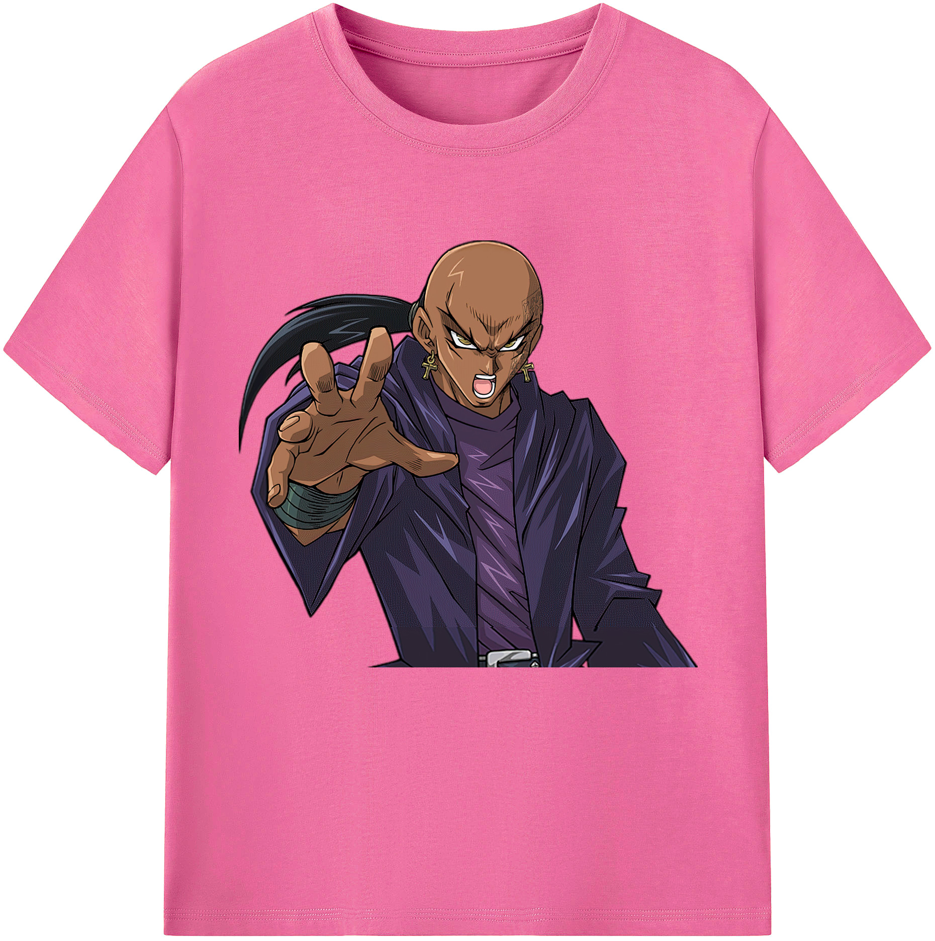 （画像用） 遊☆戯☆王 Yu-Gi-Oh! レディースカジュアルプリントTシャツ（綿100％）